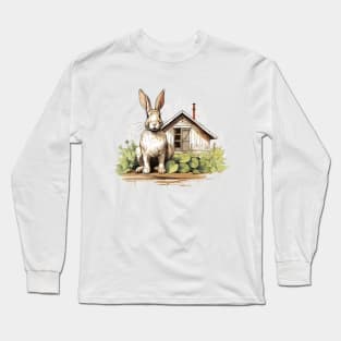 Farm Rabbit Long Sleeve T-Shirt